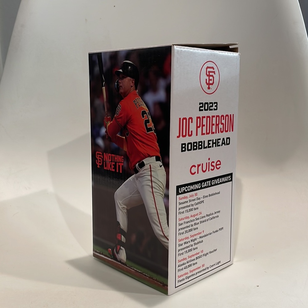 Joc Pederson 2023 Bobblehead - SF Giants